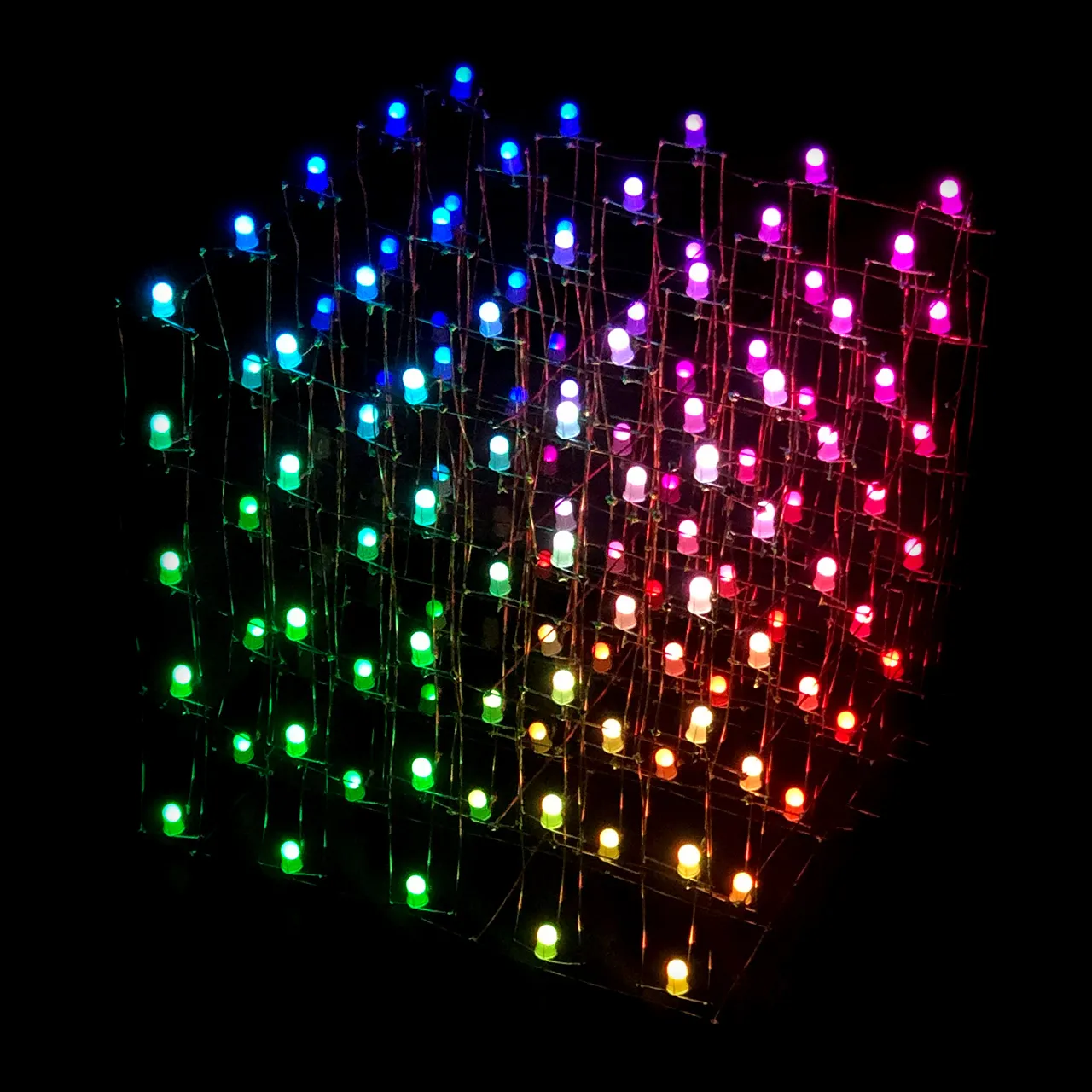 HyperCube with 64 different colors.